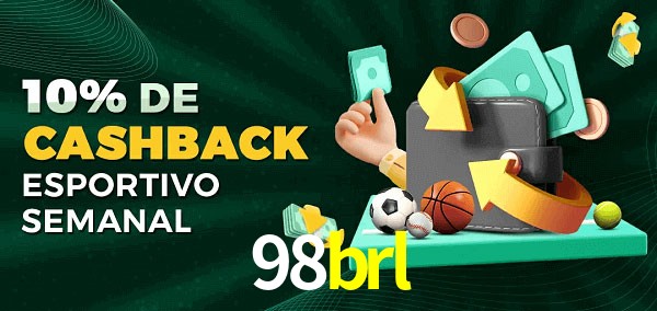 10% de bônus de cashback na 98brl